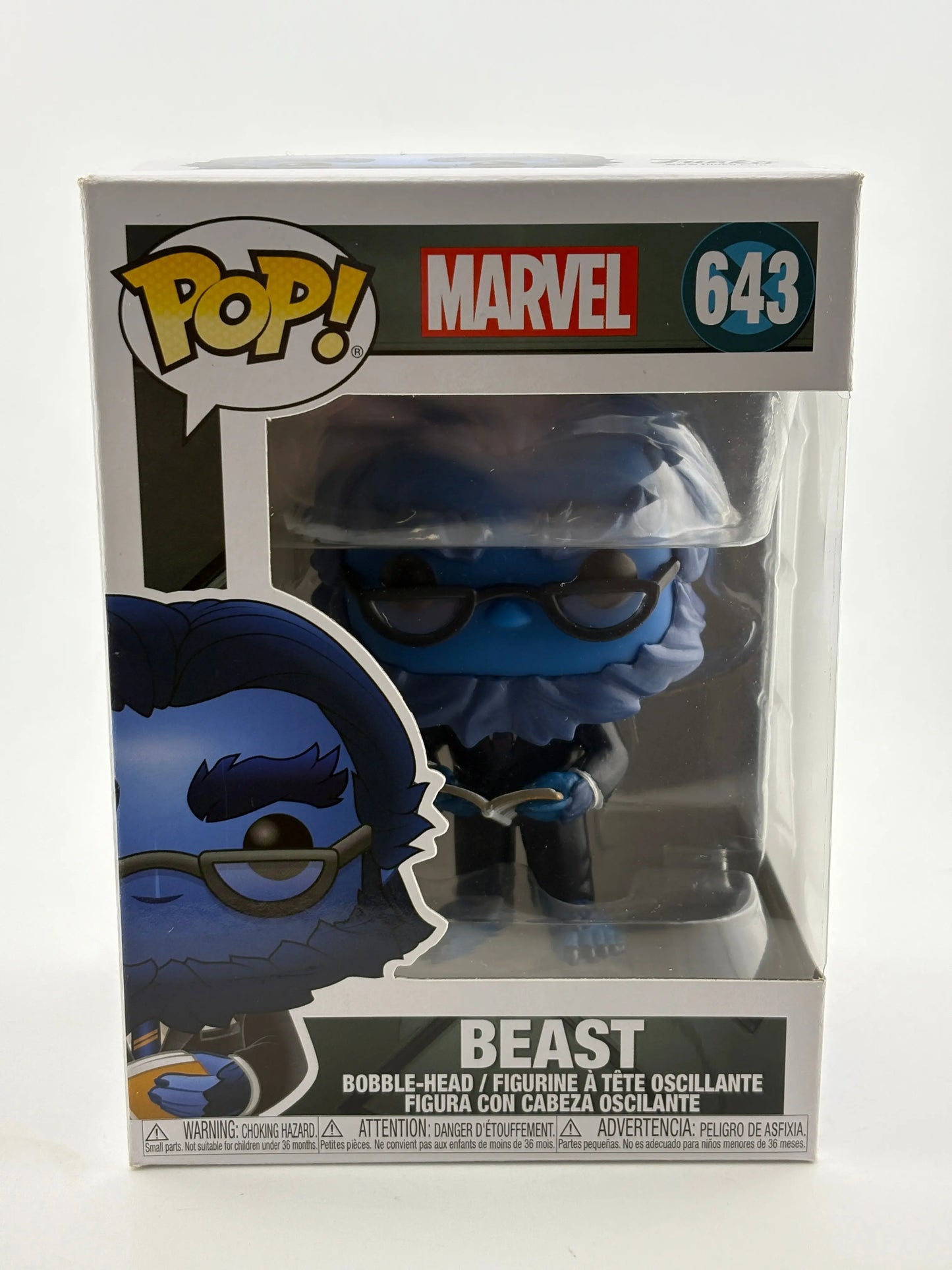 Funko POP! Marvel X-Men #643 Beast Bobble-Head FRENLY BRICKS - Open 7 Days