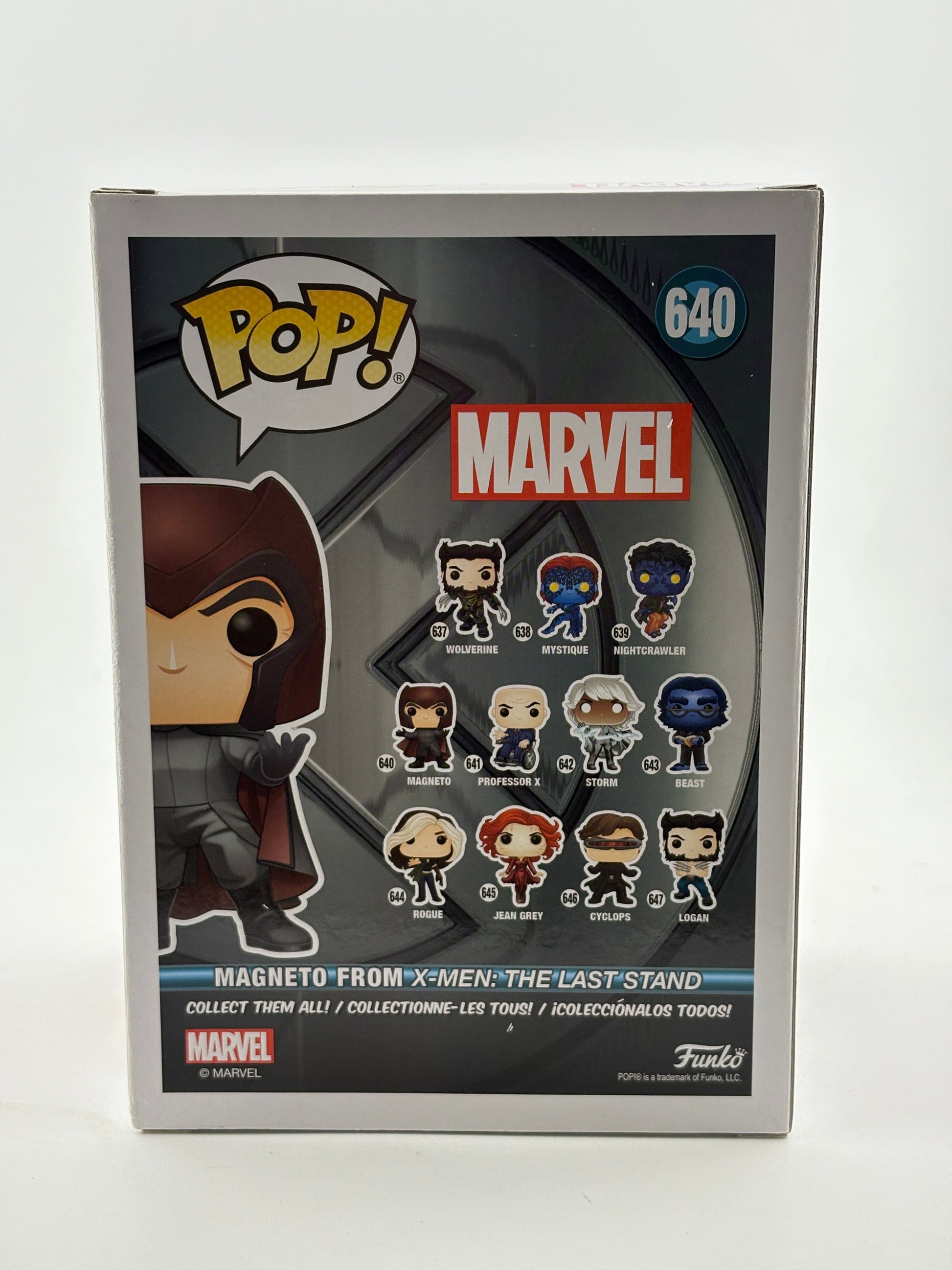 Funko POP! Marvel X-Men #640 Magneto Bobble-Head FRENLY BRICKS - Open 7 Days