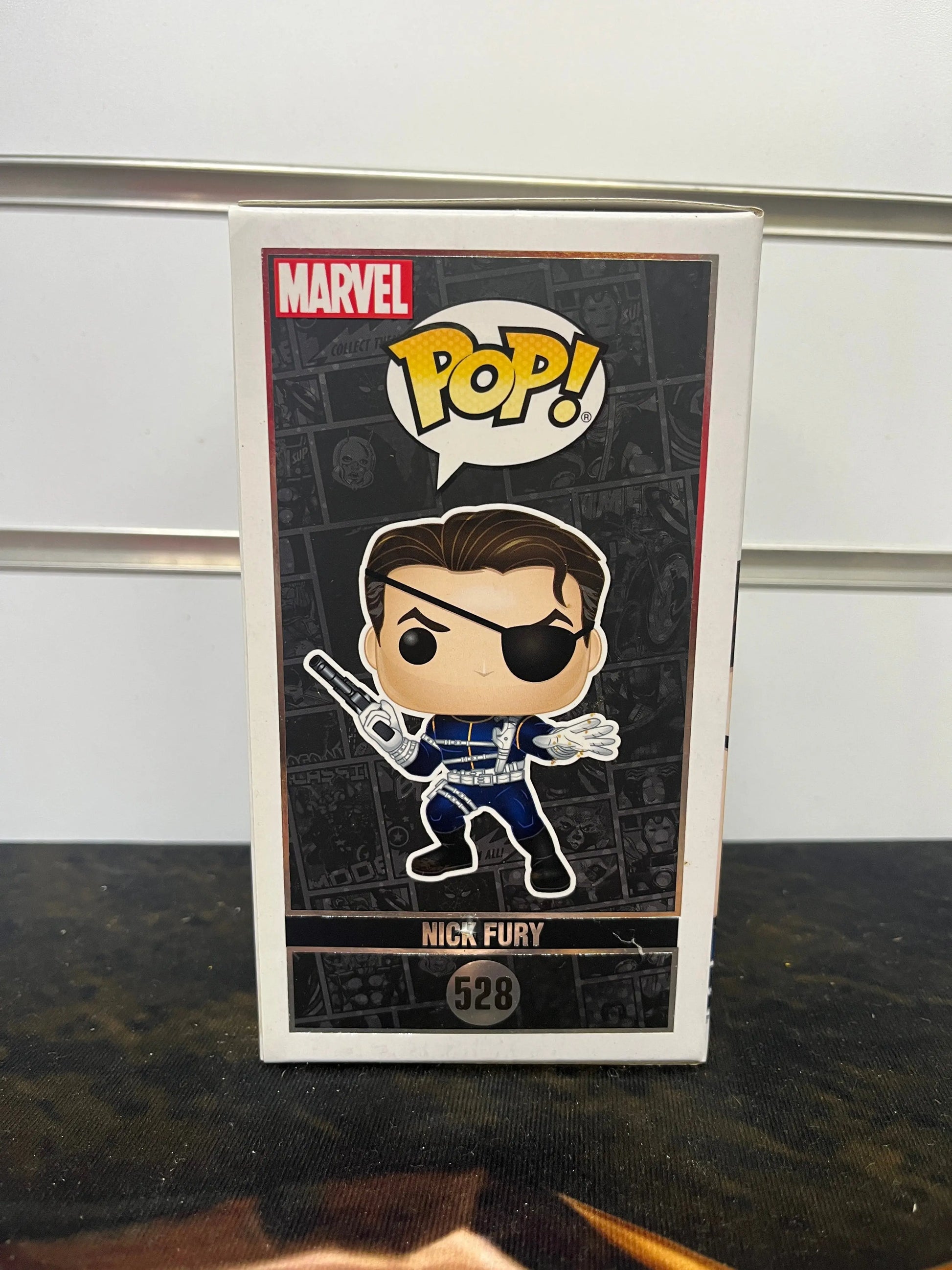 Funko Pop! Marvel 80 Years Nick Fury #528 2019 Fall Convention Exclusive Vinyl FRENLY BRICKS - Open 7 Days