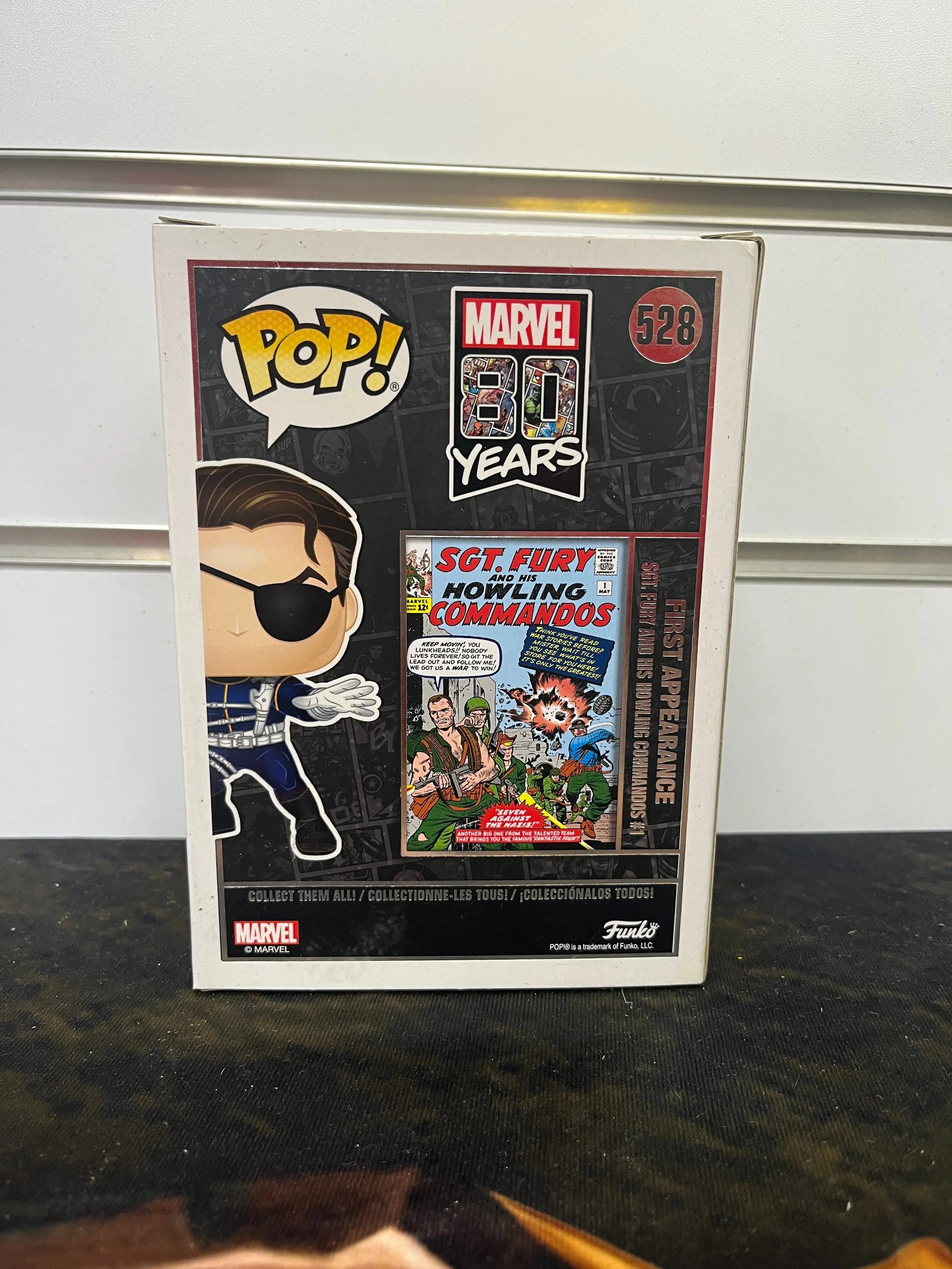 Funko Pop! Marvel 80 Years Nick Fury #528 2019 Fall Convention Exclusive Vinyl FRENLY BRICKS - Open 7 Days