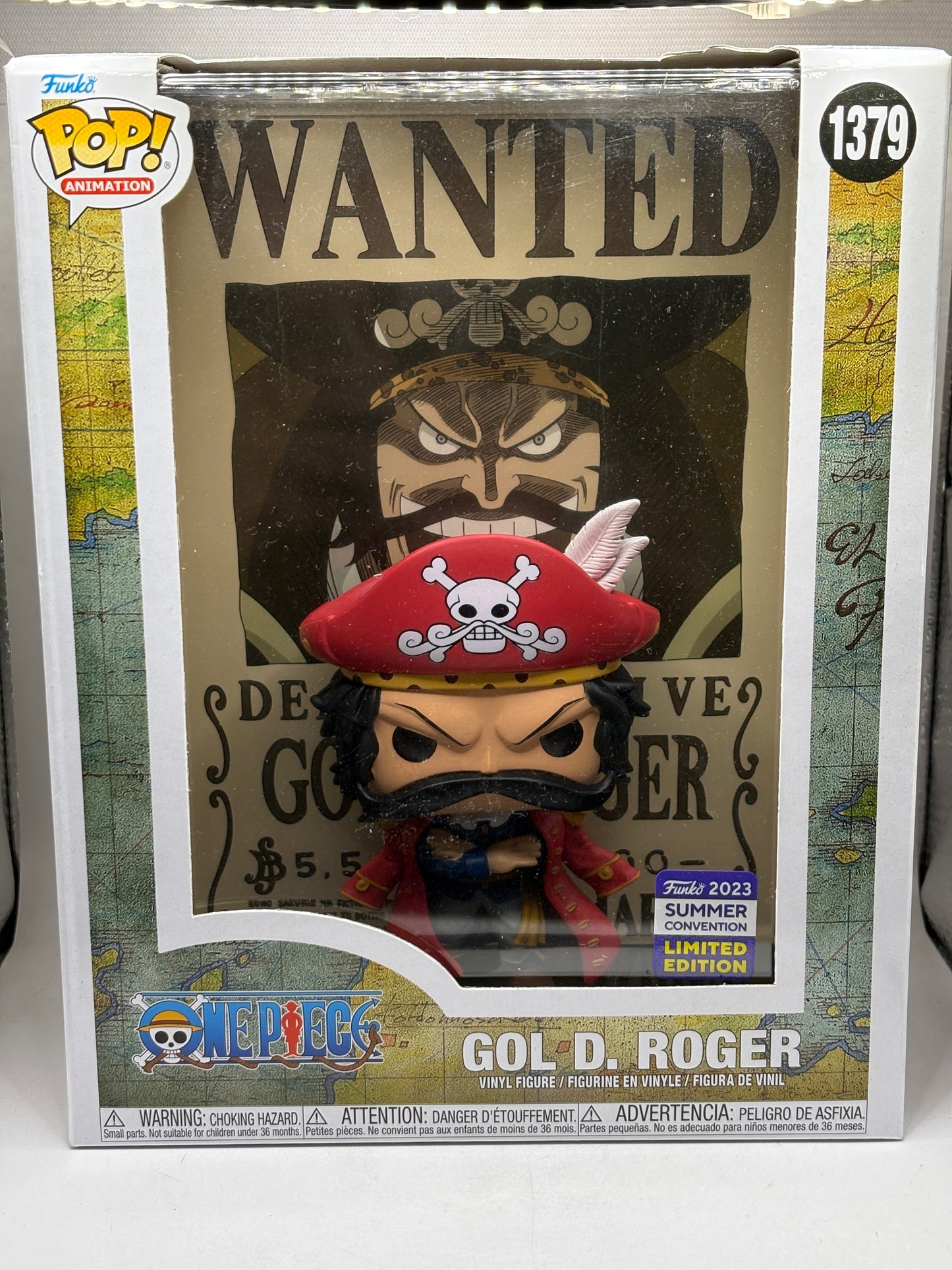 Funko POP! Animation One Piece - #1379 Gol D. Roger 2023 Summer Limited Edition FRENLY BRICKS - Open 7 Days