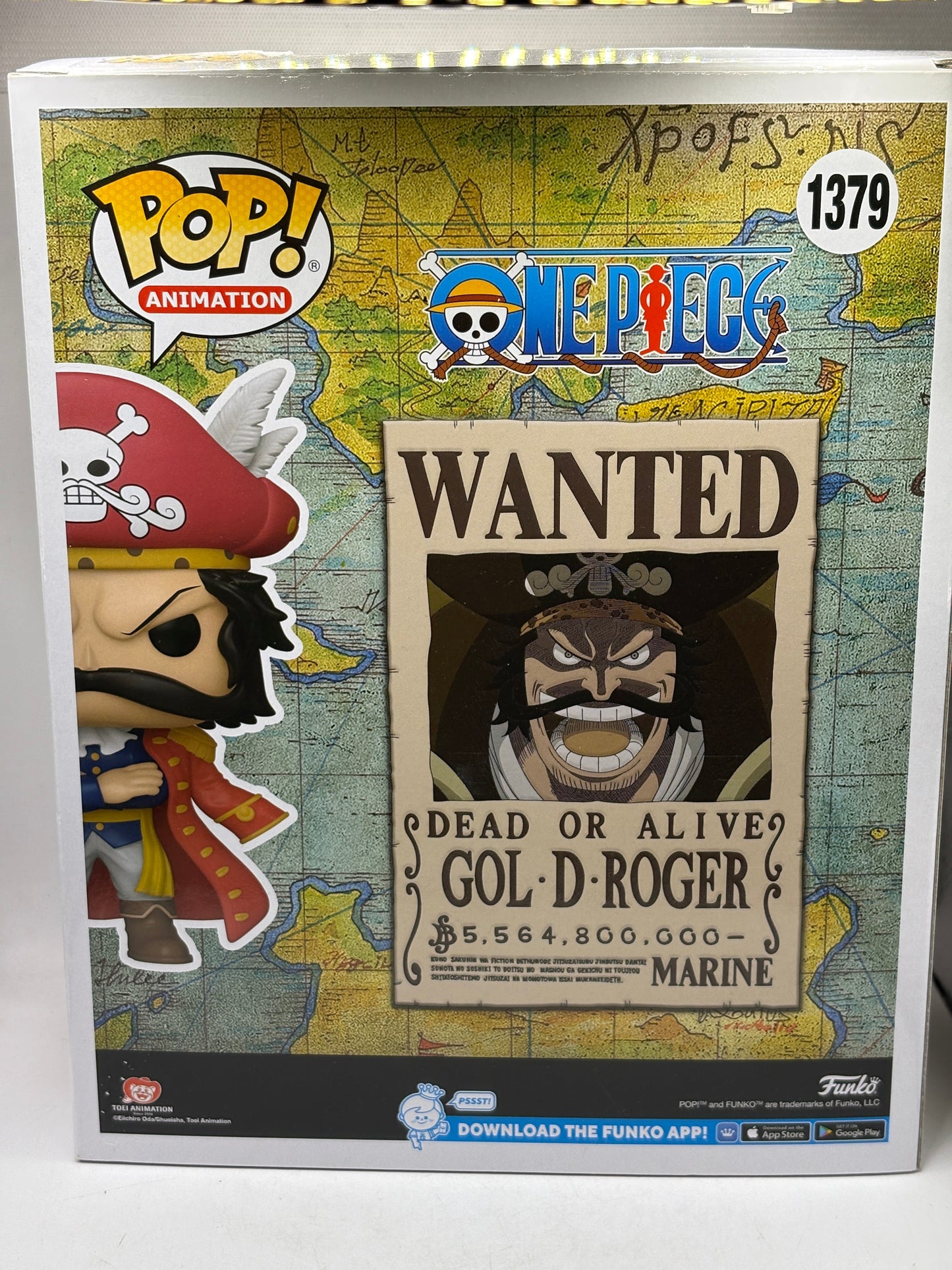 Funko POP! Animation One Piece - #1379 Gol D. Roger 2023 Summer Limited Edition FRENLY BRICKS - Open 7 Days