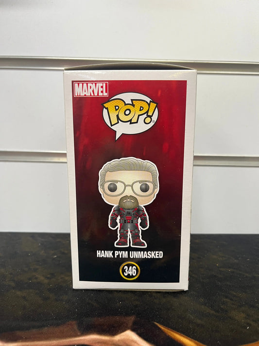 Funko Pop! Vinyl: Marvel - Hank Pym (Unmasked) #346 FRENLY BRICKS - Open 7 Days