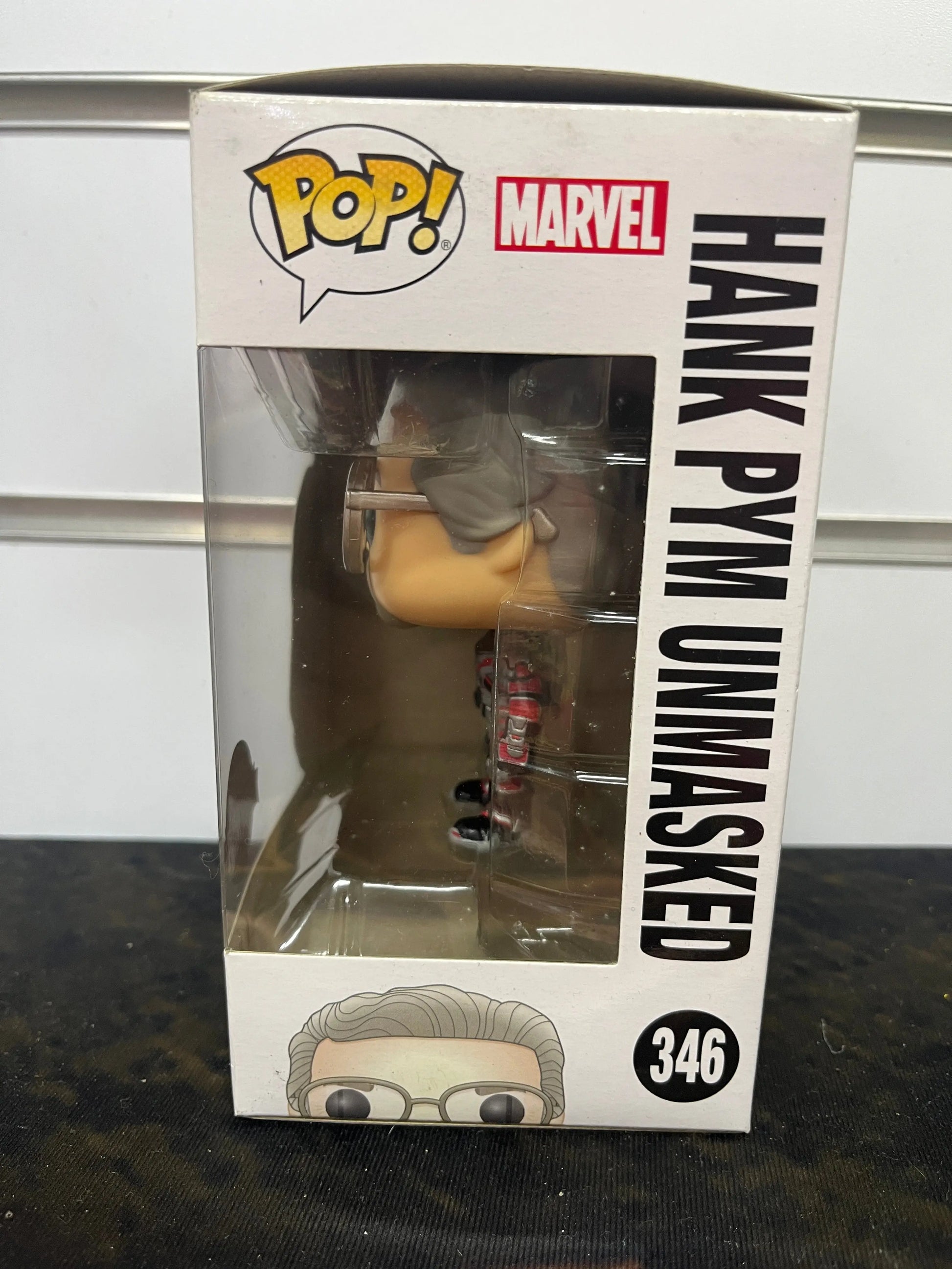 Funko Pop! Vinyl: Marvel - Hank Pym (Unmasked) #346 FRENLY BRICKS - Open 7 Days