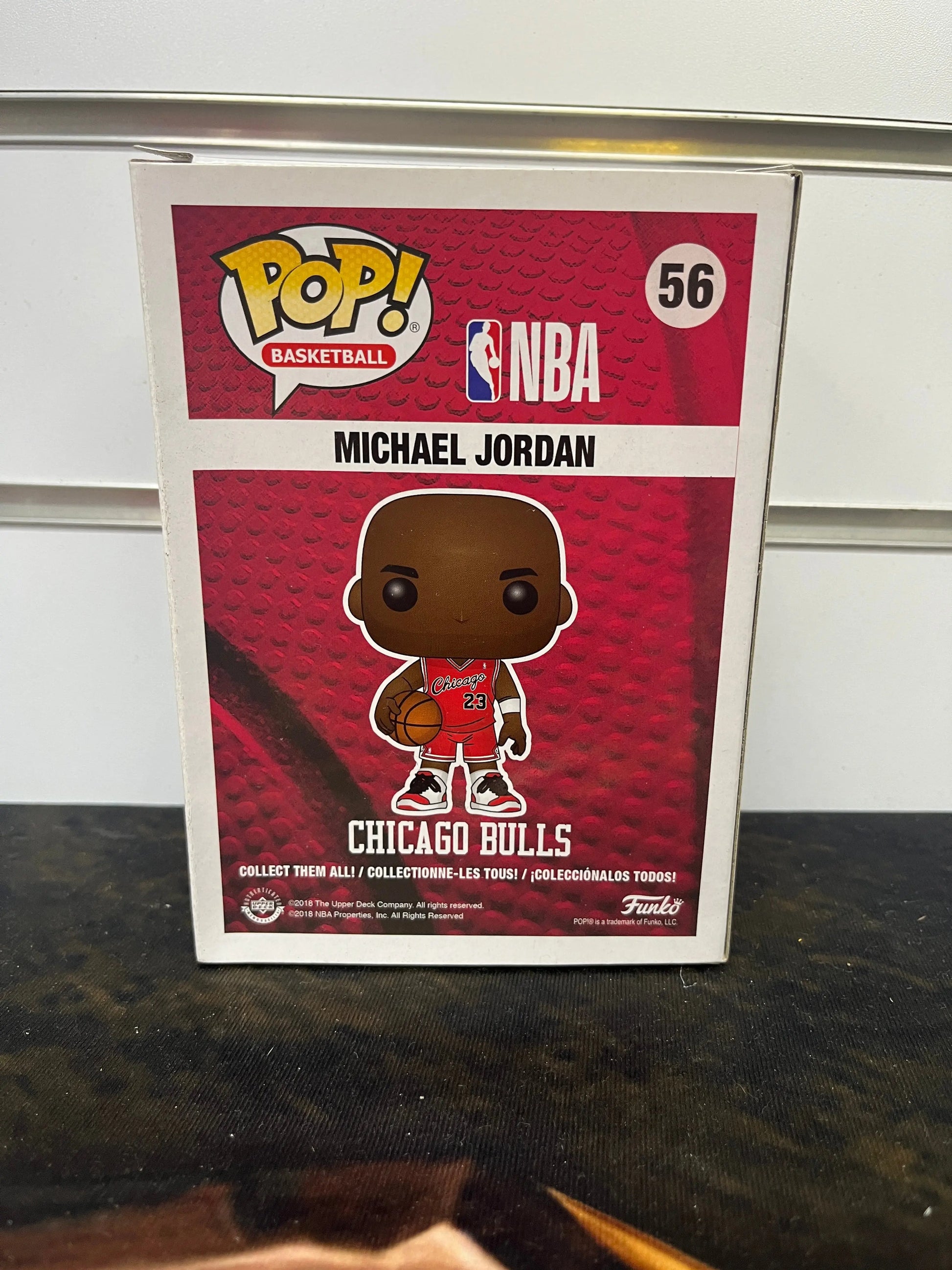 Michael Jordan 56 ~ NBA: Chicago Bulls ~ Funko Pop Vinyl ~ Special Edition FRENLY BRICKS - Open 7 Days