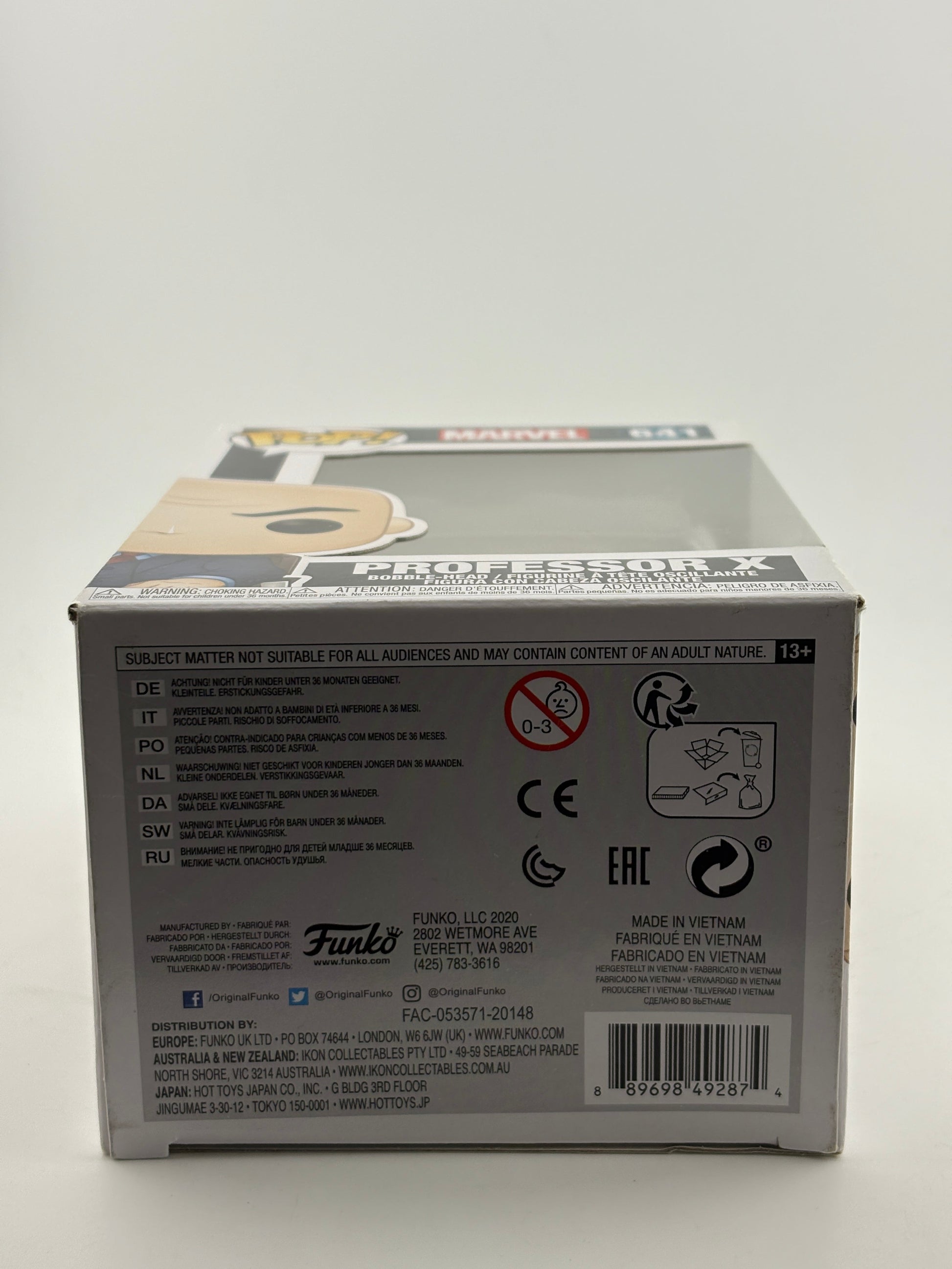 Funko POP! Marvel X-Men #641 Professor X Bobble-Head FRENLY BRICKS - Open 7 Days