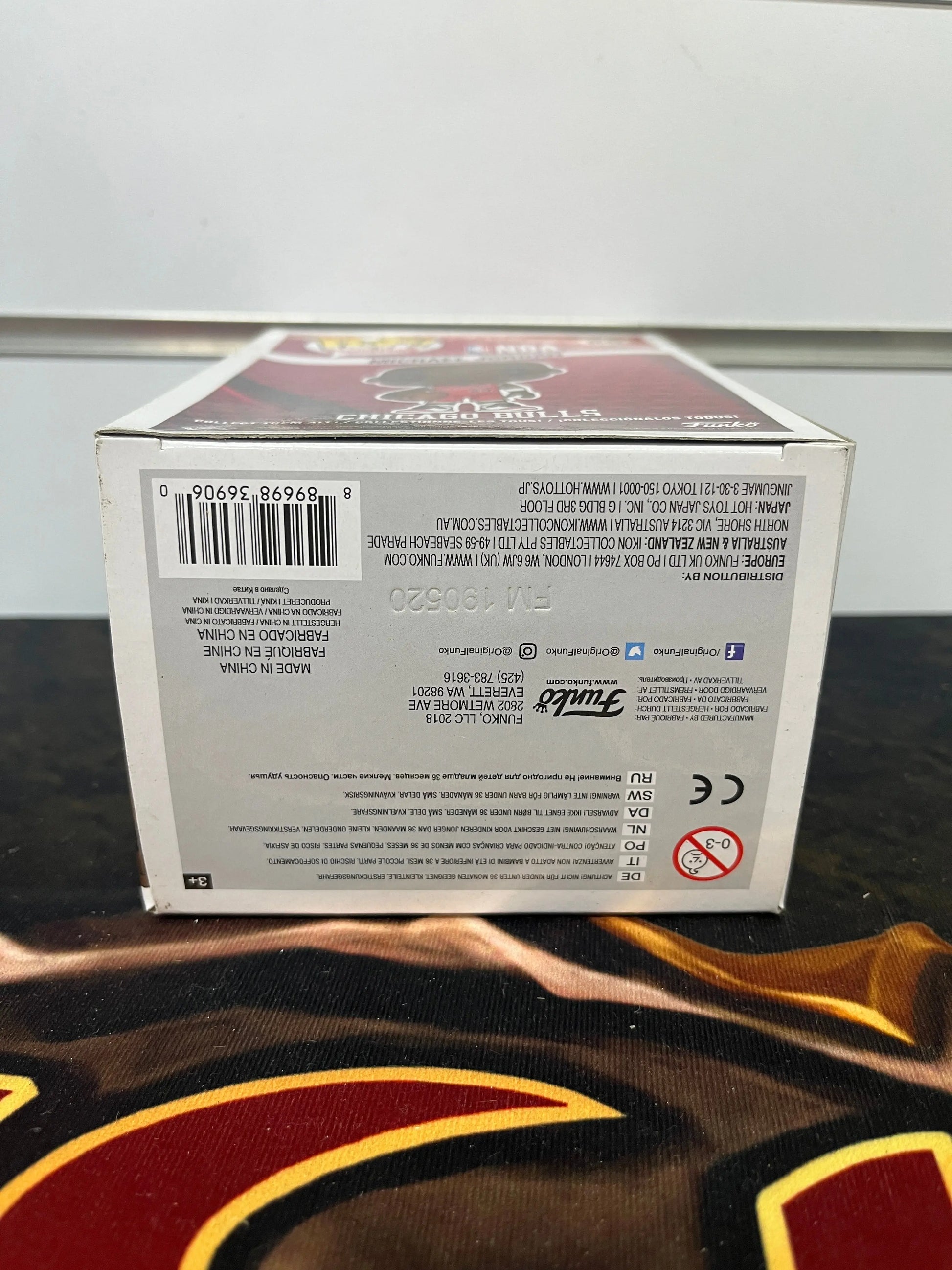 Michael Jordan 56 ~ NBA: Chicago Bulls ~ Funko Pop Vinyl ~ Special Edition FRENLY BRICKS - Open 7 Days