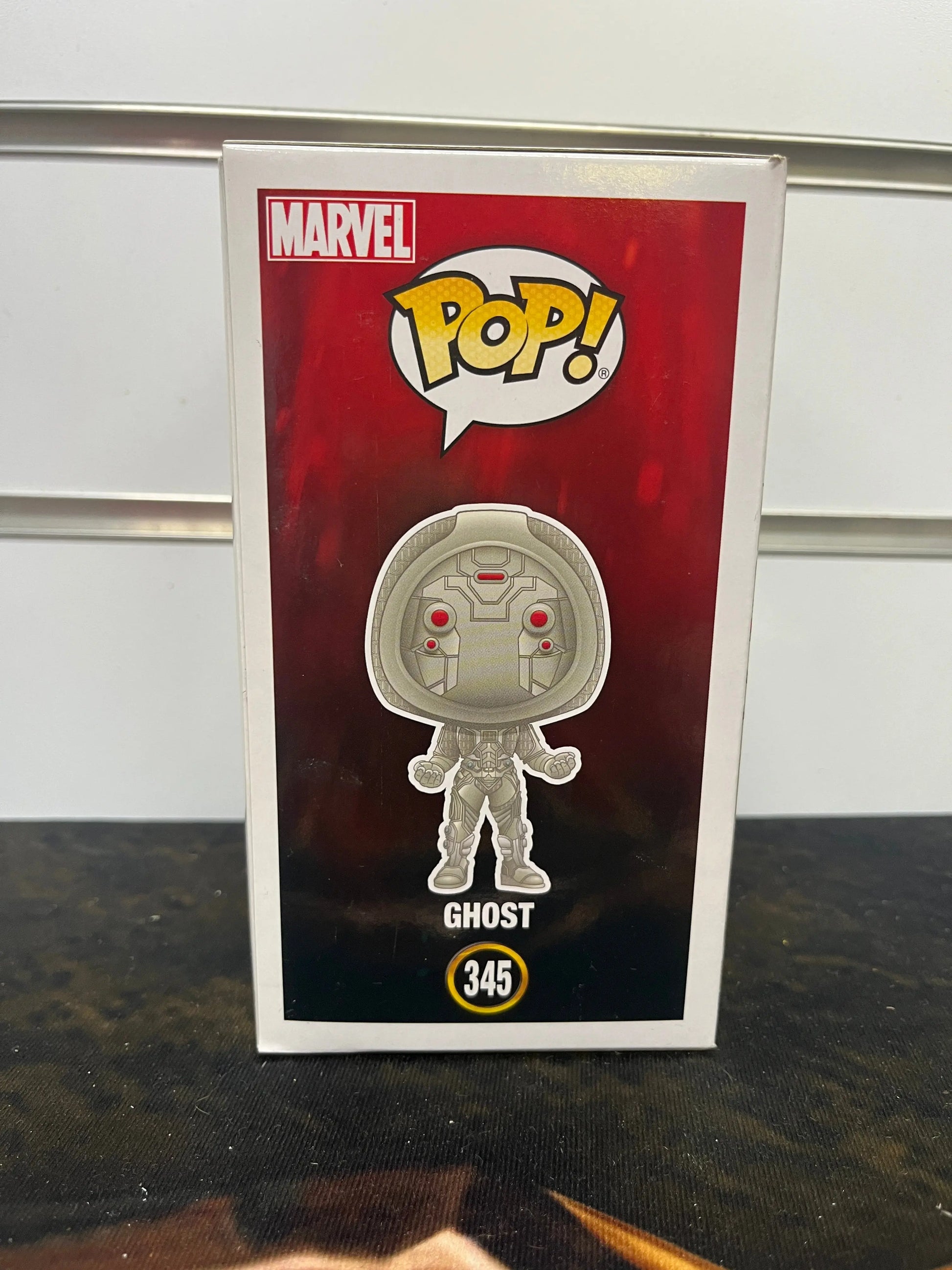 Funko POP! Marvel Ant-Man and the Wasp Ghost Invisible #345 FRENLY BRICKS - Open 7 Days