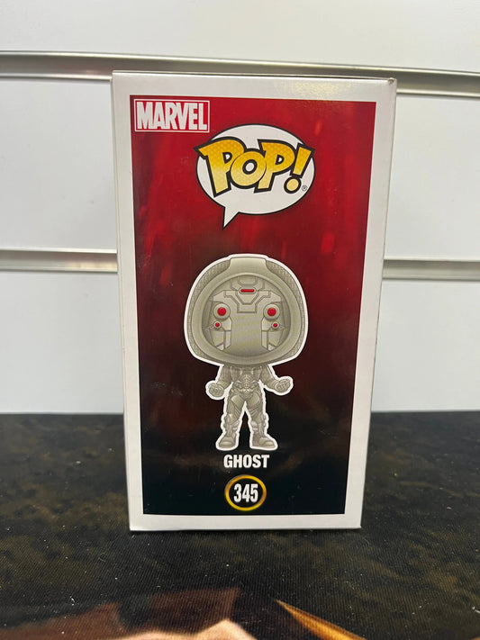 Funko POP! Marvel Ant-Man and the Wasp Ghost Invisible #345 FRENLY BRICKS - Open 7 Days