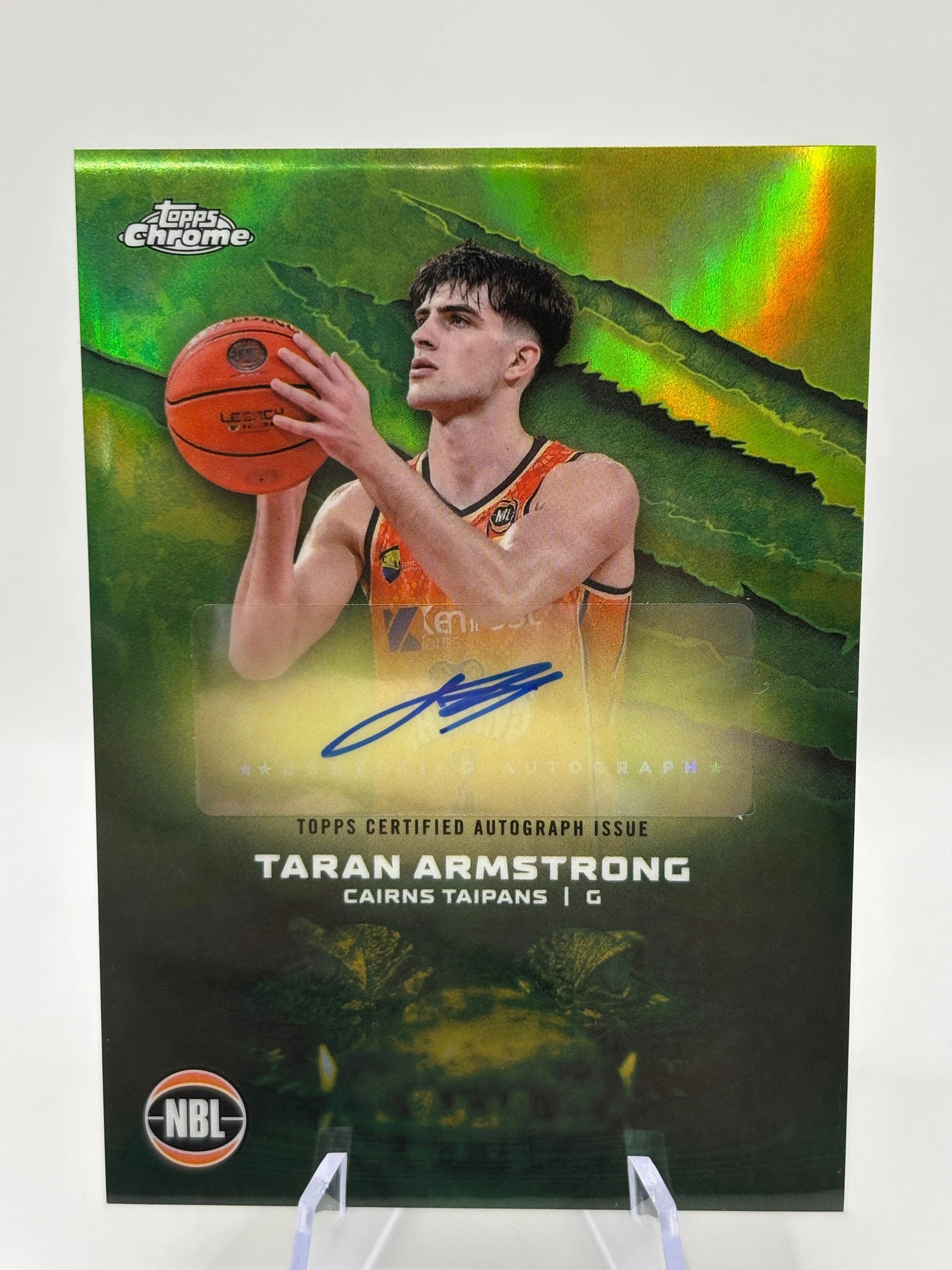 2024 Topps Chrome NBL Basketball - Taran Armstrong Auto #A-TA FRENLY BRICKS - Open 7 Days