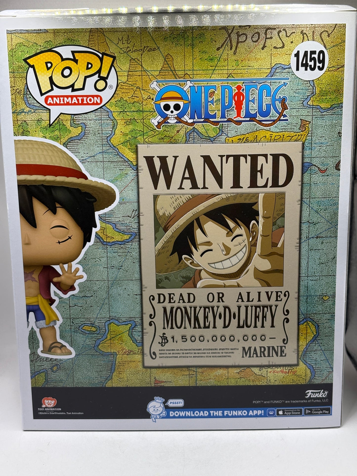 Funko POP! Animation One Piece #1459 Monkey D Luffy 2023 Fall Limited Edition FRENLY BRICKS - Open 7 Days