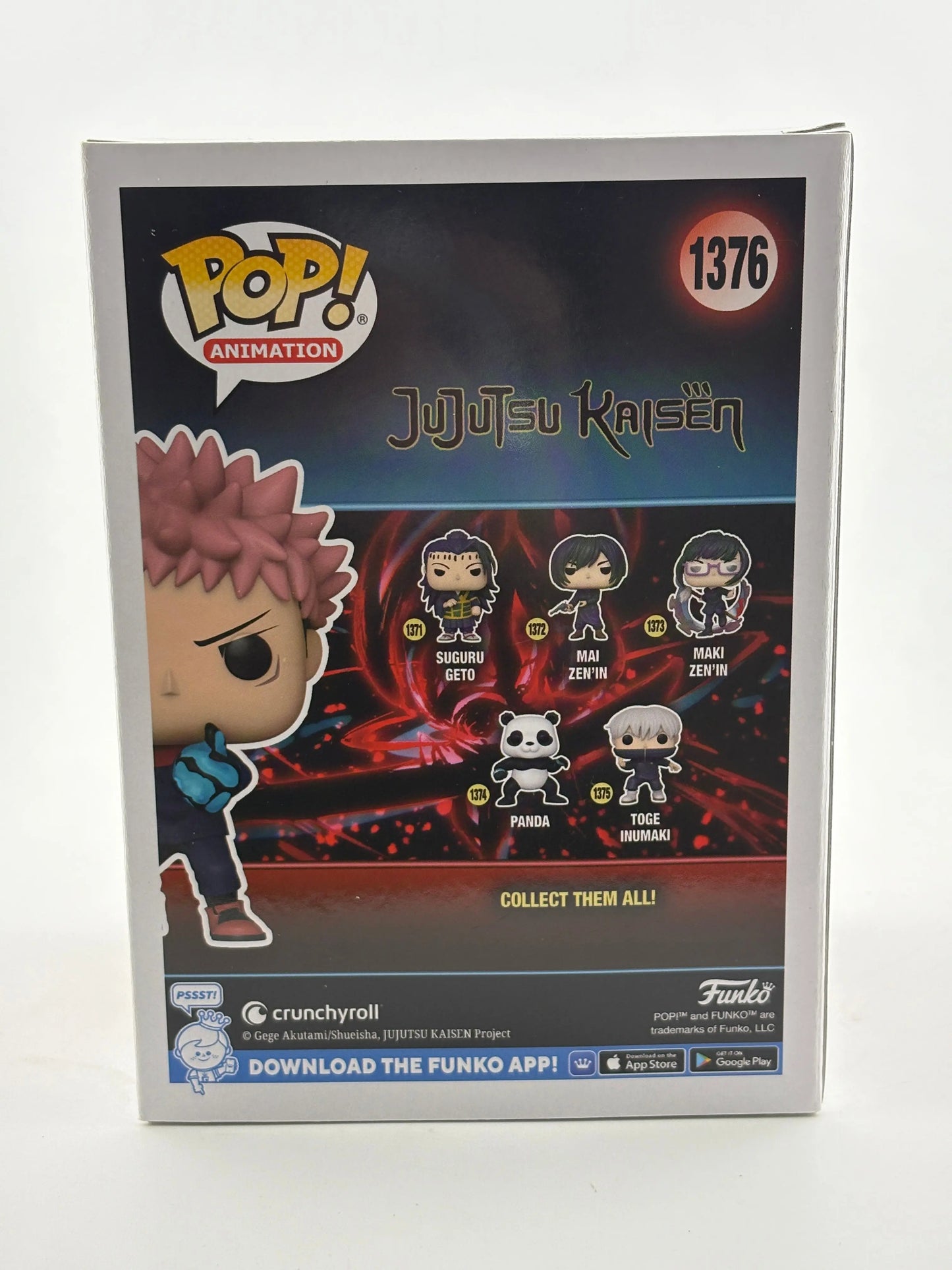 Funko POP! Animation Jujutsu Kaisen #1376 Yuji Itadori Glow Special Edition FRENLY BRICKS - Open 7 Days