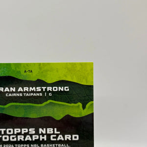 2024 Topps Chrome NBL Basketball - Taran Armstrong Auto #A-TA FRENLY BRICKS - Open 7 Days