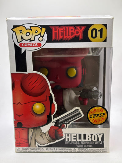 Funko POP! Comics Hell Boy #01 Hellboy Limited Chase Edition