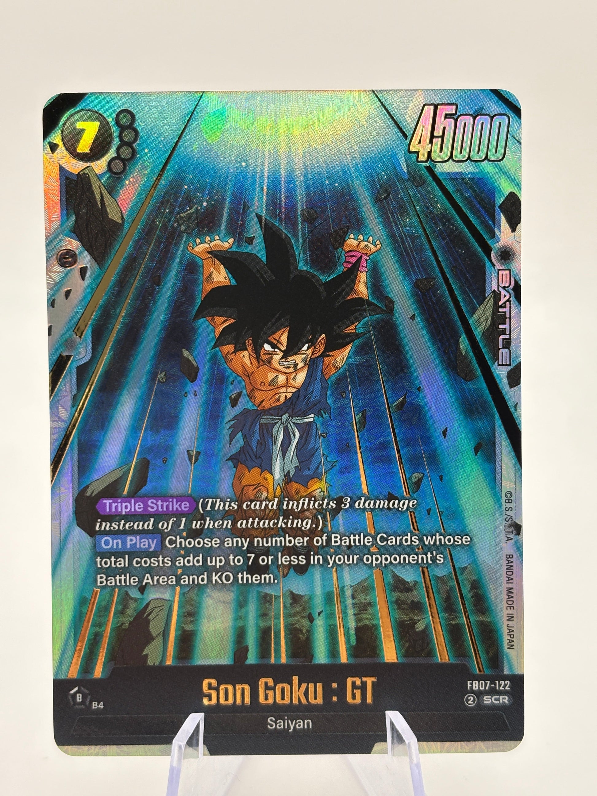 Dragon Ball Super Fusion World - Son Goku : GT FB07-122 SCR FRENLY BRICKS - Open 7 Days