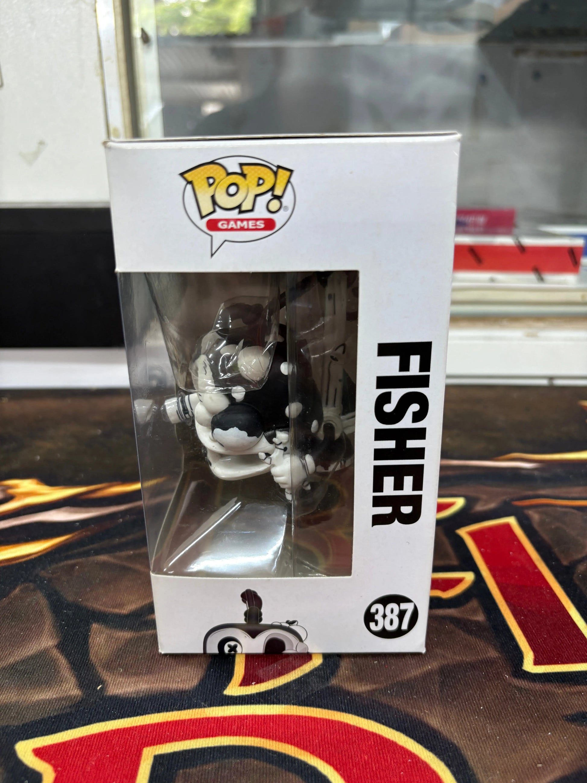 Funko Pop Games Bendy and the Ink Machine Fisher #387 FRENLY BRICKS - Open 7 Days