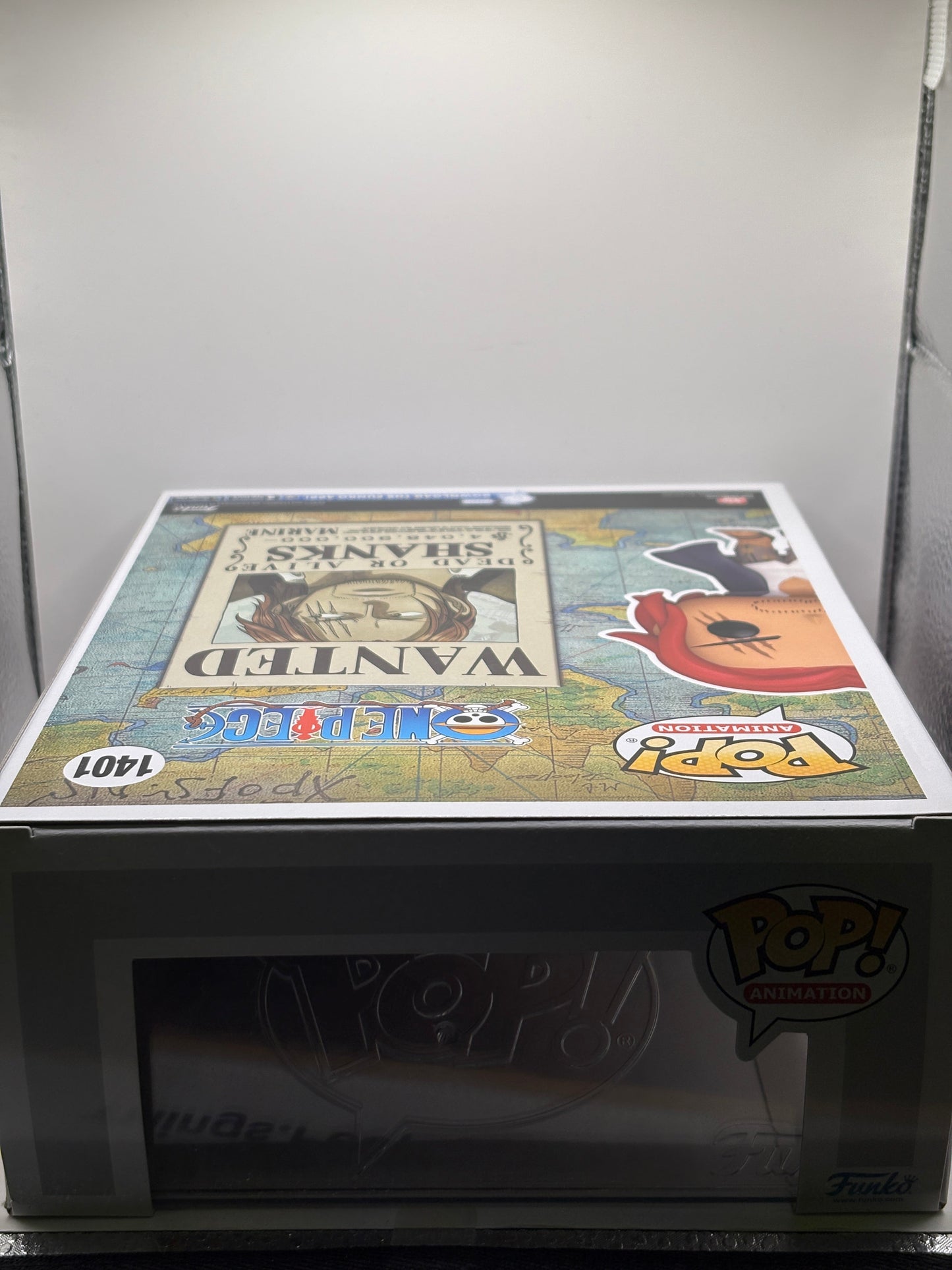 Funko POP! Animation One Piece #1401 Shanks Expo Limited Edition FRENLY BRICKS - Open 7 Days