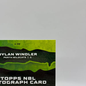 2024 Topps Chrome NBL Basketball - Dylan Windler Auto #A-DW FRENLY BRICKS - Open 7 Days
