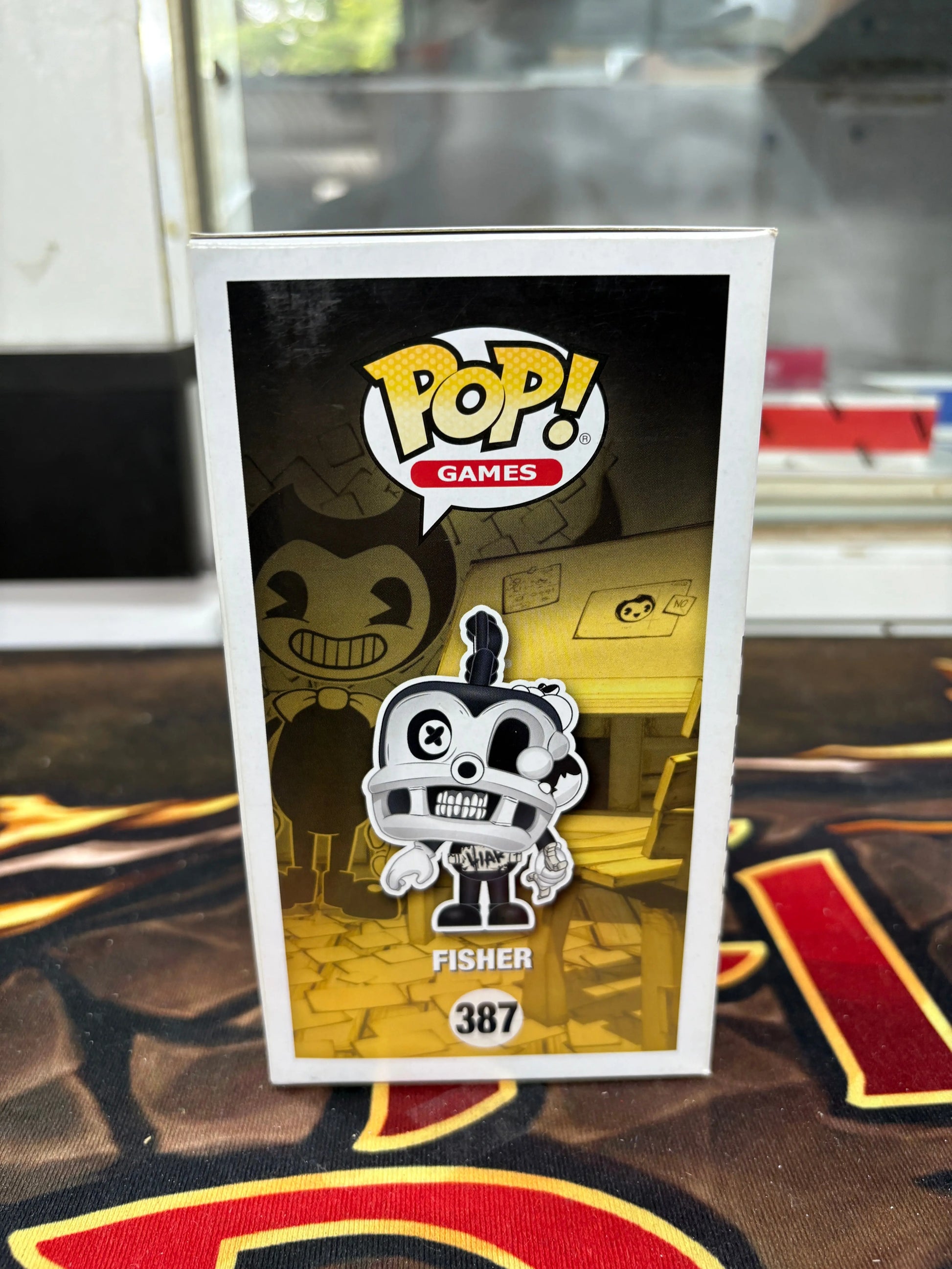 Funko Pop Games Bendy and the Ink Machine Fisher #387 FRENLY BRICKS - Open 7 Days
