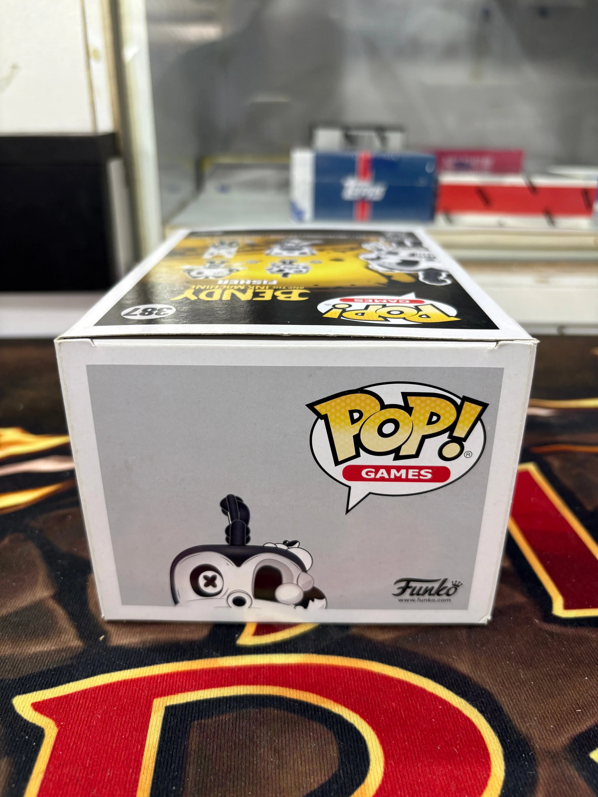 Funko Pop Games Bendy and the Ink Machine Fisher #387 FRENLY BRICKS - Open 7 Days