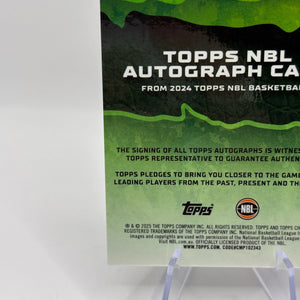 2024 Topps Chrome NBL Basketball - Dylan Windler Auto #A-DW FRENLY BRICKS - Open 7 Days