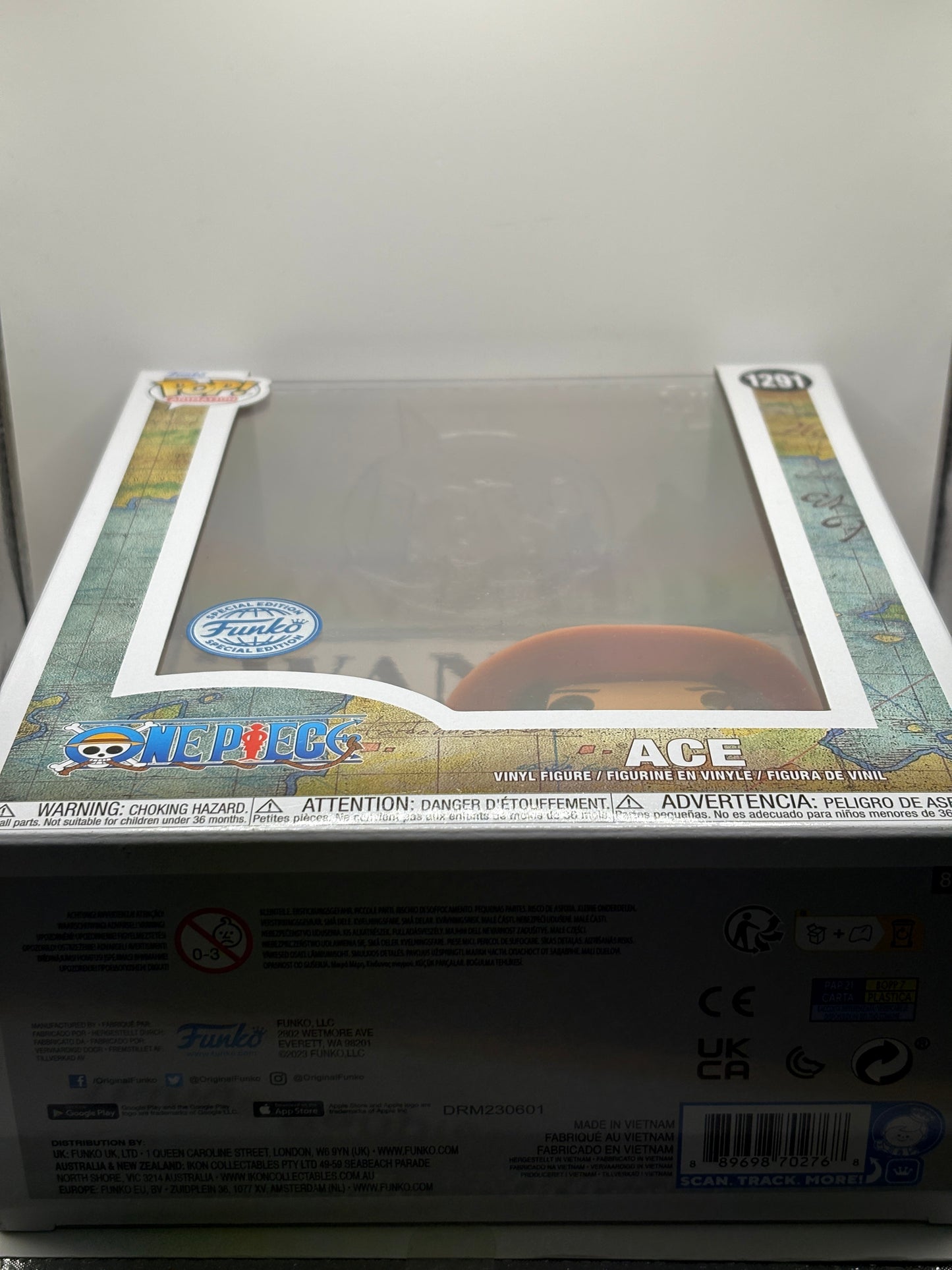 Funko POP! Animation One Piece #1291 Ace Special Edition Wanted FRENLY BRICKS - Open 7 Days