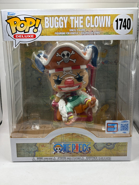Funko POP! Deluxe One Piece Buggy The Clown #1740 Limited FRENLY BRICKS - Open 7 Days