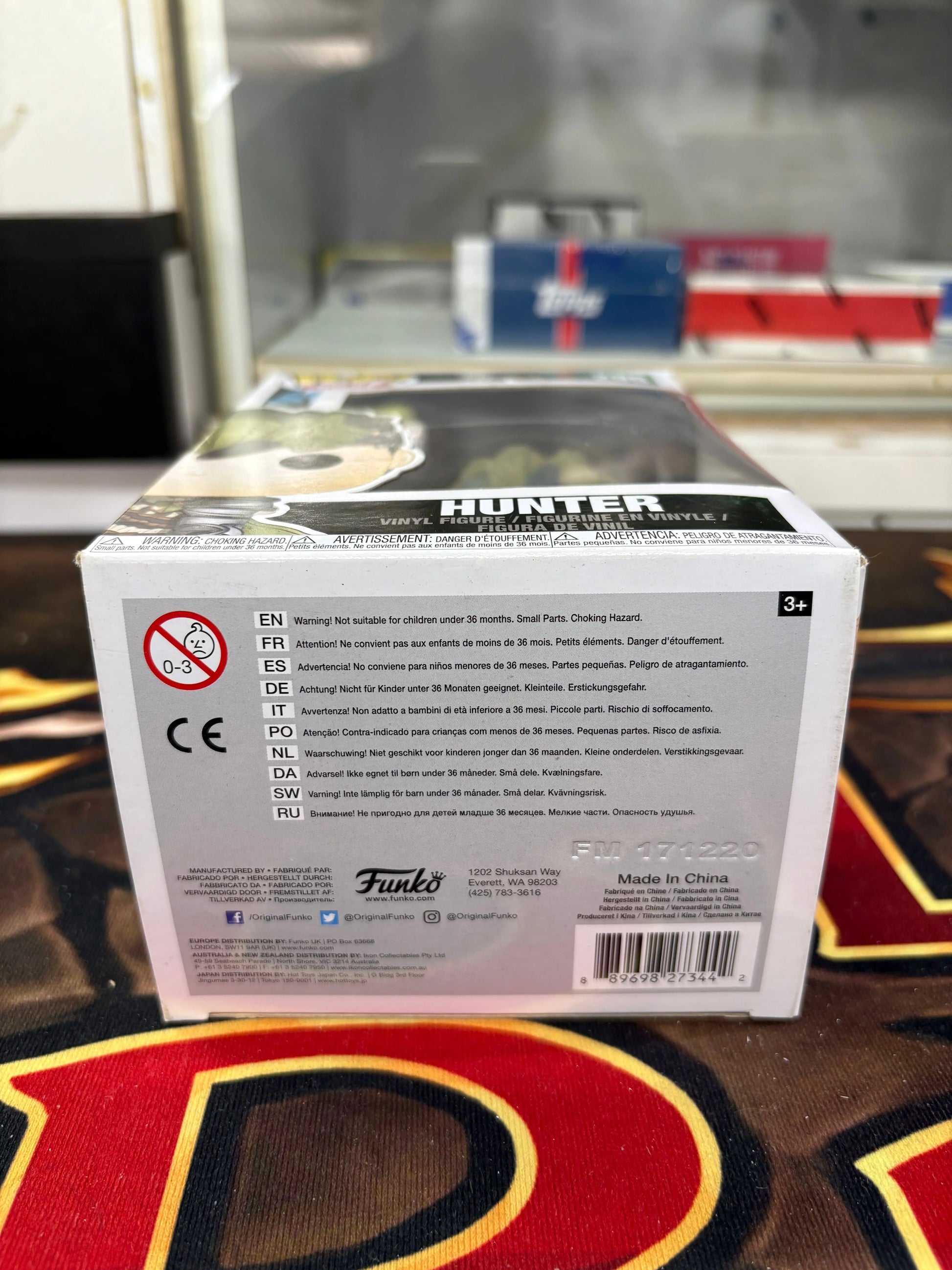 Funko Pop! Hunter #296 Monster Hunter box damage FRENLY BRICKS - Open 7 Days