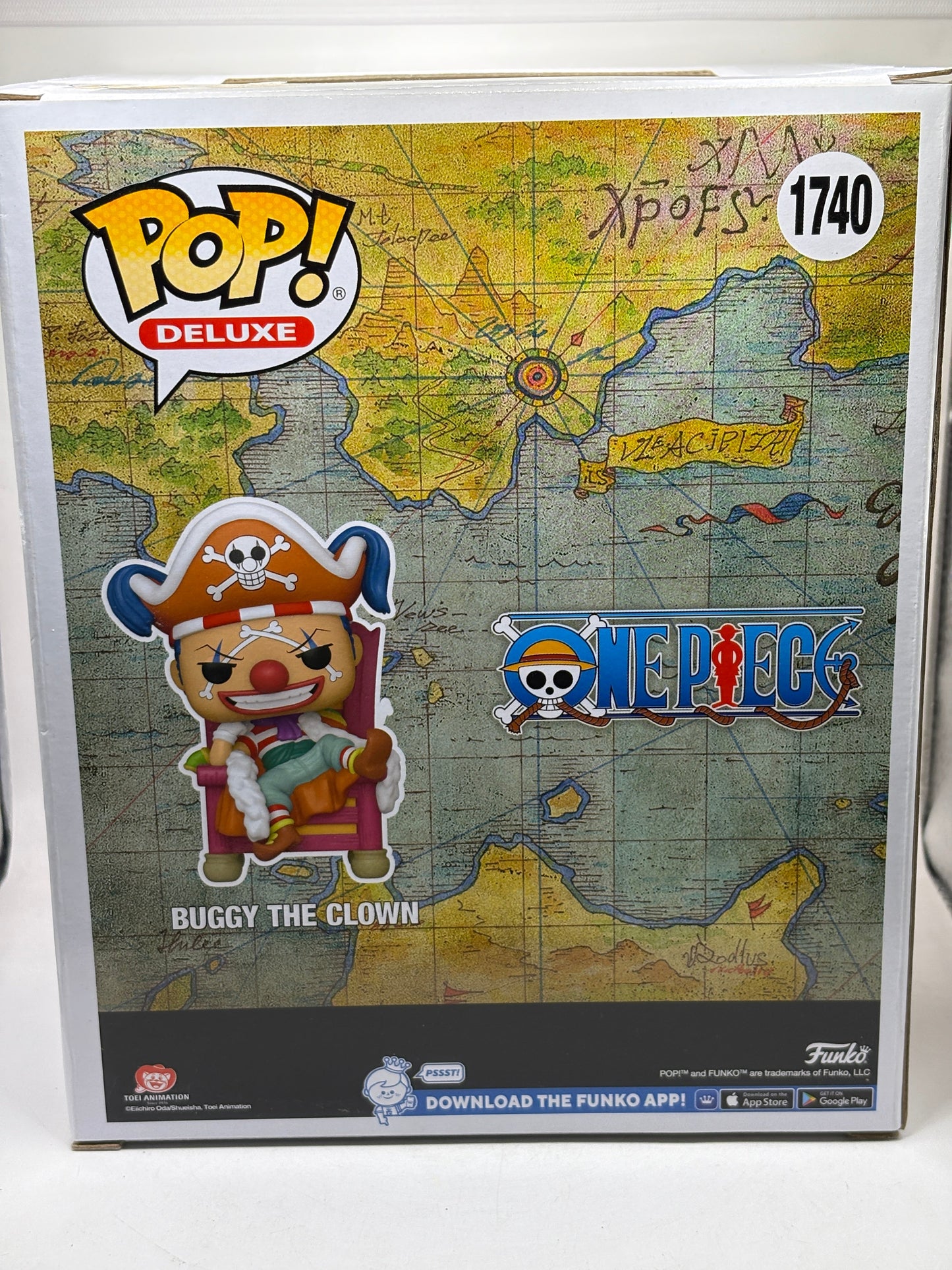 Funko POP! Deluxe One Piece Buggy The Clown #1740 Limited FRENLY BRICKS - Open 7 Days