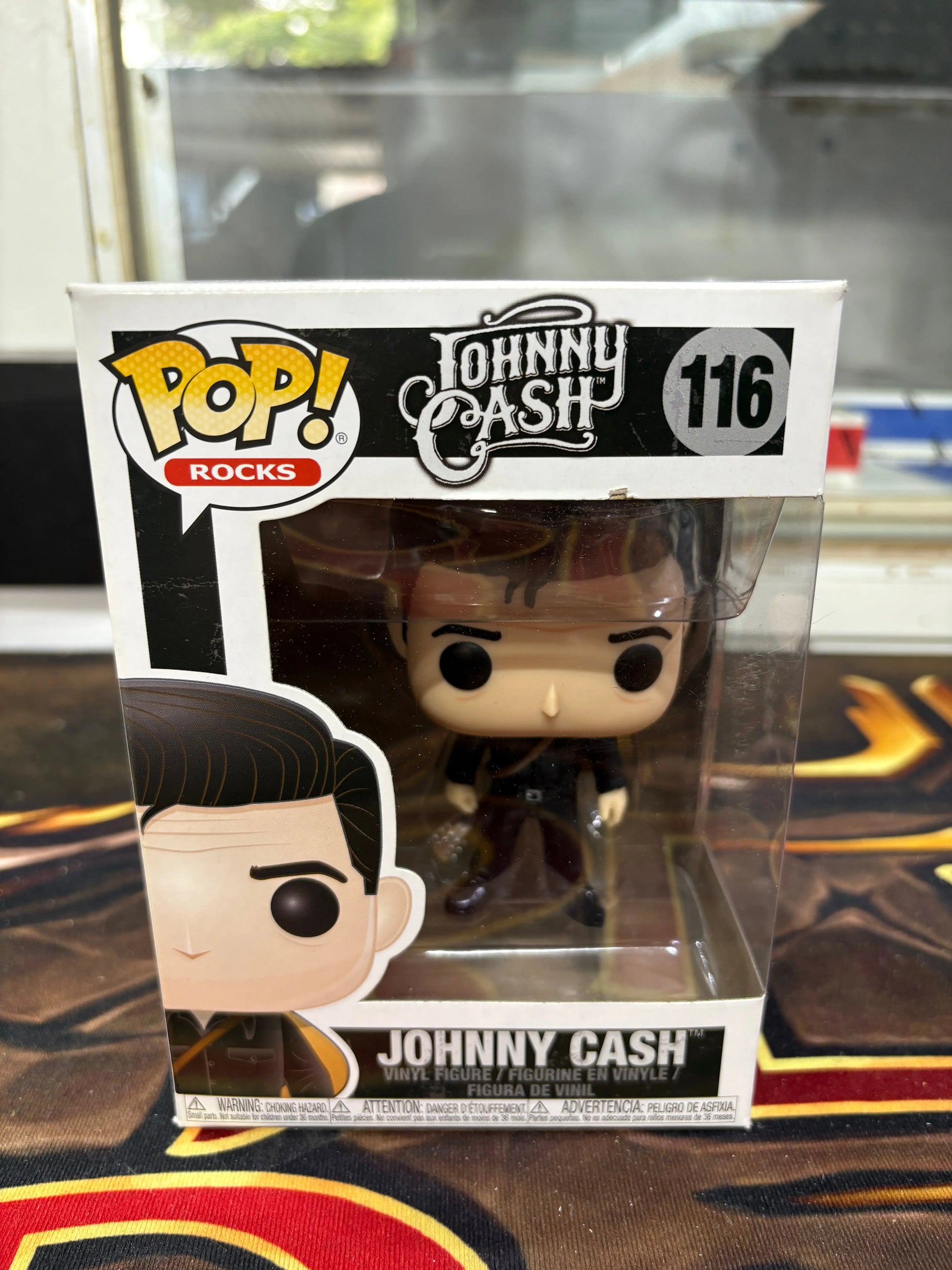 Funko Pop! Rocks Johnny Cash #116 Figure FRENLY BRICKS - Open 7 Days
