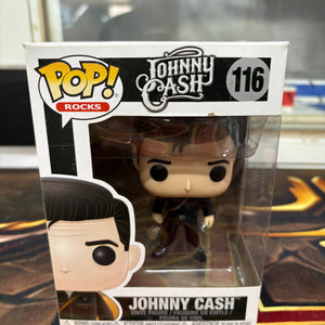 Funko Pop! Rocks Johnny Cash #116 Figure FRENLY BRICKS - Open 7 Days