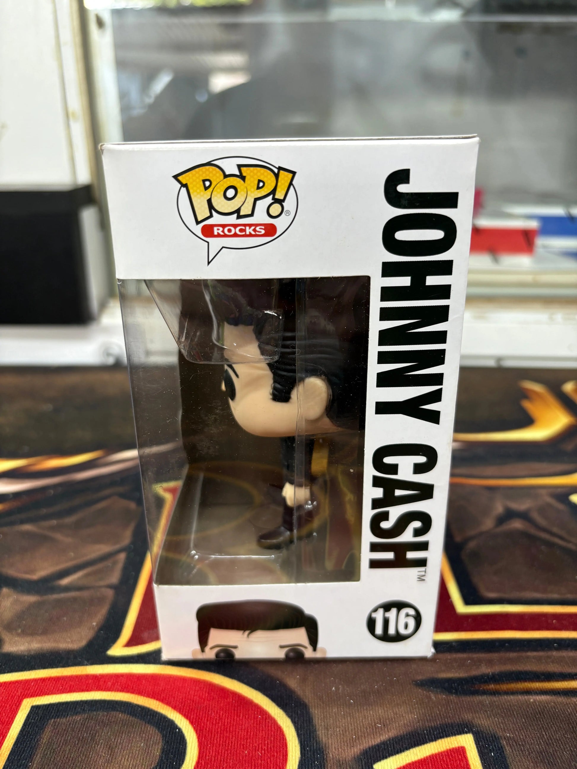 Funko Pop! Rocks Johnny Cash #116 Figure FRENLY BRICKS - Open 7 Days