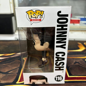 Funko Pop! Rocks Johnny Cash #116 Figure FRENLY BRICKS - Open 7 Days