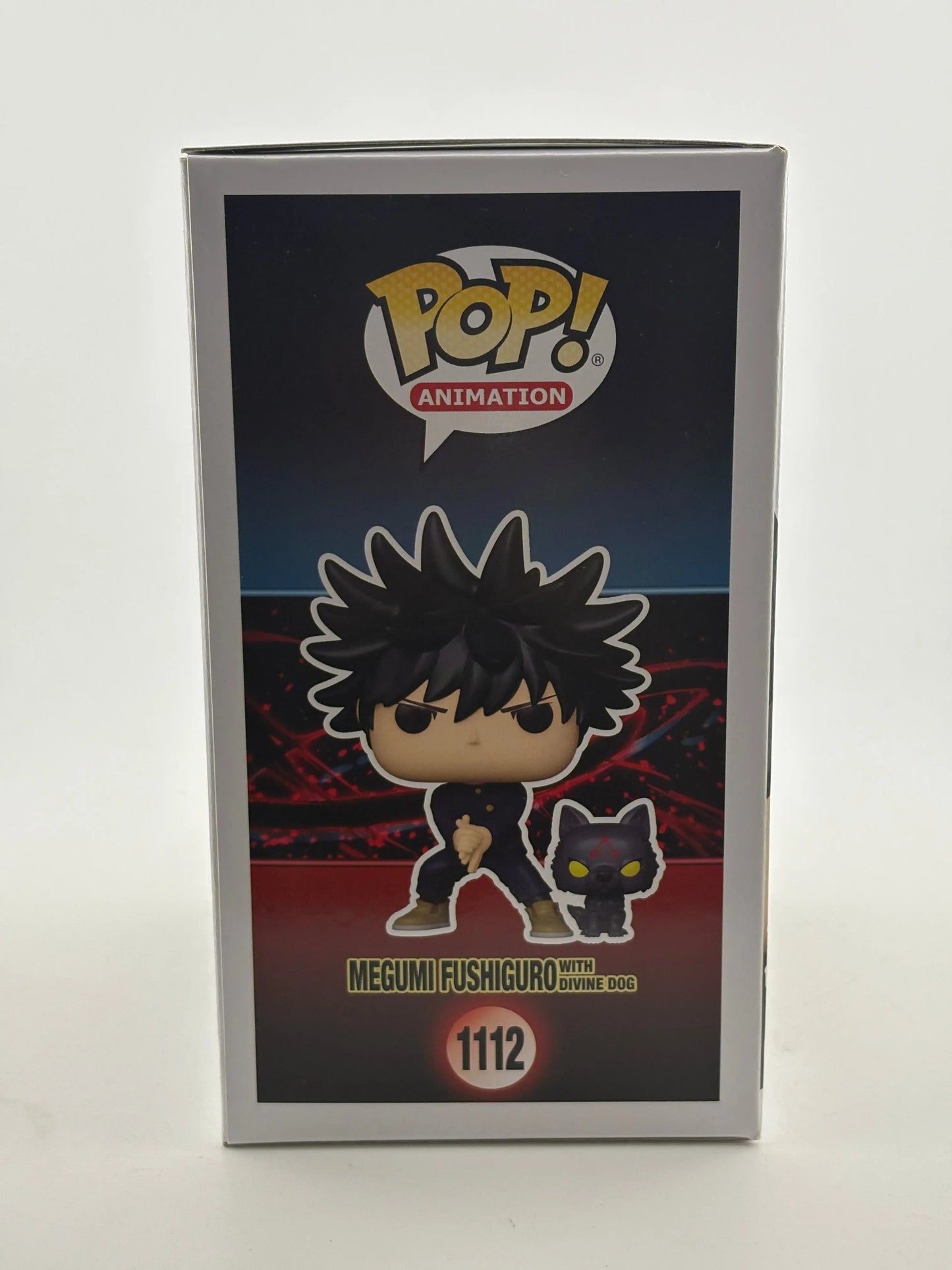 Funko POP! Animation Jujutsu Kaisen #1112 Megumi Fushiguro with Divine Dog FRENLY BRICKS - Open 7 Days