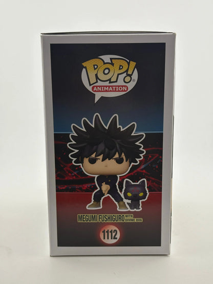 Funko POP! Animation Jujutsu Kaisen #1112 Megumi Fushiguro with Divine Dog FRENLY BRICKS - Open 7 Days