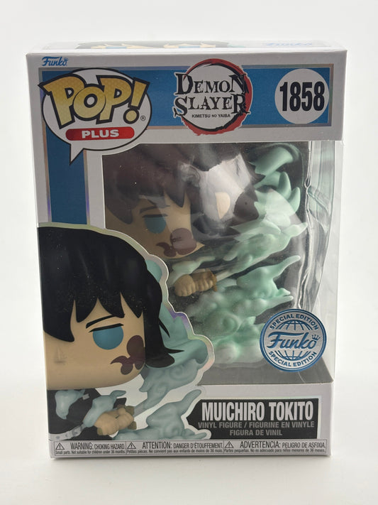 Funko POP! Plus Demon Slayer #1858 Muichiro Tokito Special Edition FRENLY BRICKS - Open 7 Days