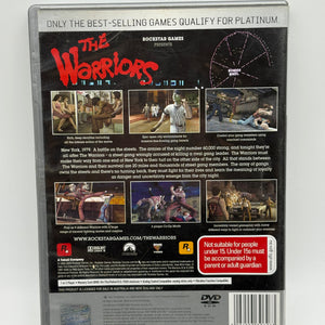 The Warriors Platinum – Playstation 2 PS2 Game Complete – Pal FRENLY BRICKS - Open 7 Days