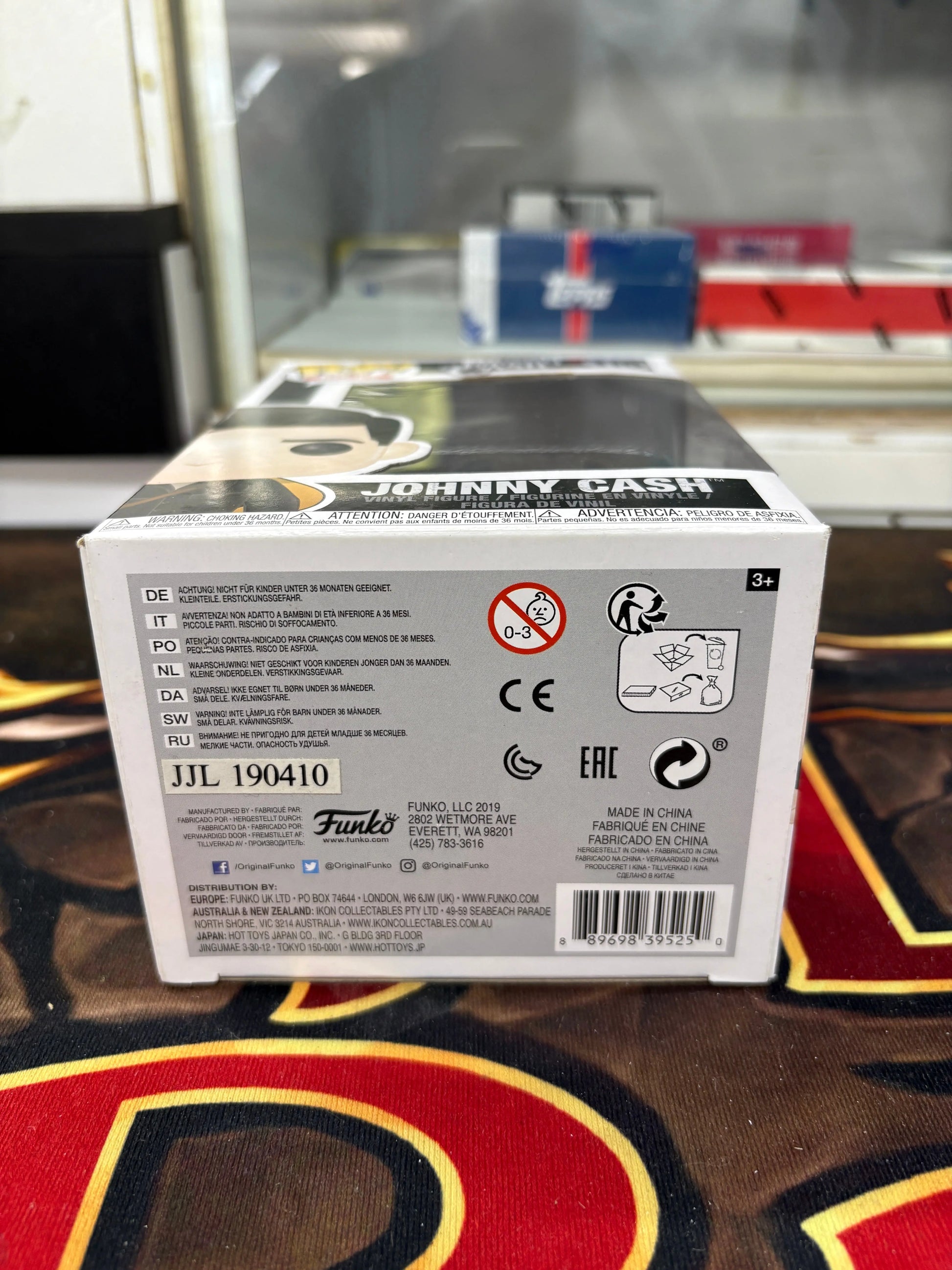 Funko Pop! Rocks Johnny Cash #116 Figure FRENLY BRICKS - Open 7 Days