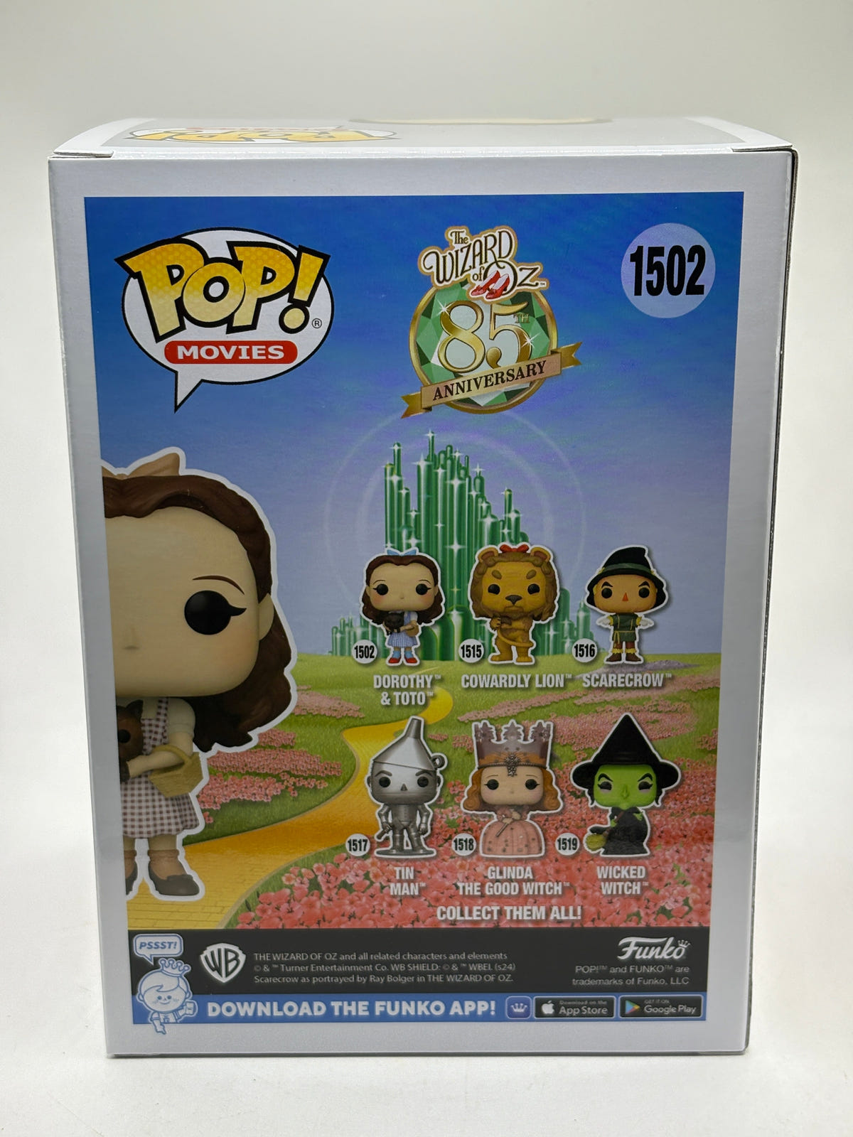 Funko POP! Movies Wizard of Oz #1502 Dorothy & Toto Special Edition, photo 3 image 3