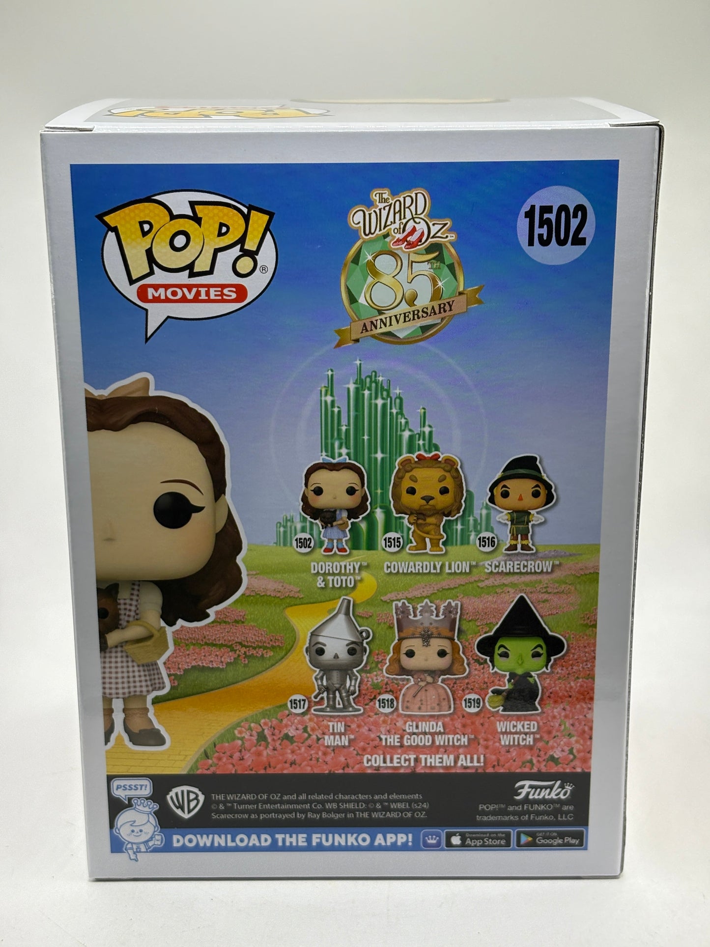 Funko POP! Movies Wizard of Oz #1502 Dorothy & Toto Special Edition FRENLY BRICKS - Open 7 Days