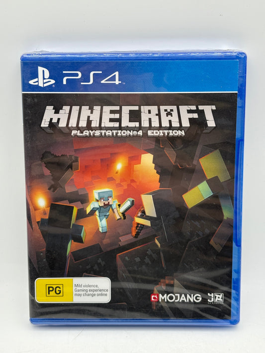 Minecraft Playstation 4 Edition - PG Playstation Sealed Video Game Brand New FRENLY BRICKS - Open 7 Days