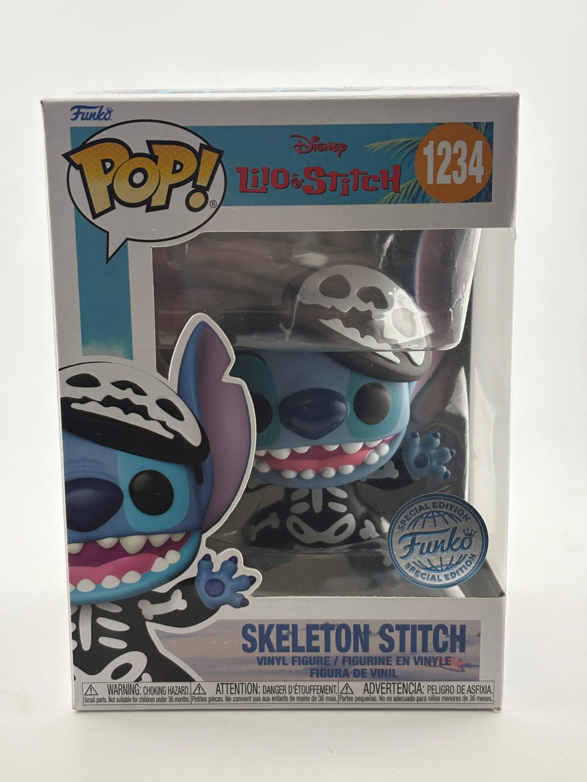 Funko POP! Disney Lilo & Stitch #1234 Skeleton Stitch Special Edition FRENLY BRICKS - Open 7 Days image 1