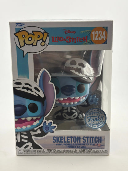 Funko POP! Disney Lilo & Stitch #1234 Skeleton Stitch Special Edition FRENLY BRICKS - Open 7 Days