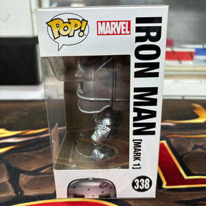 Funko POP! Marvel Studios Iron Man (Mark 1) #338 2018 Summer Convention FRENLY BRICKS - Open 7 Days