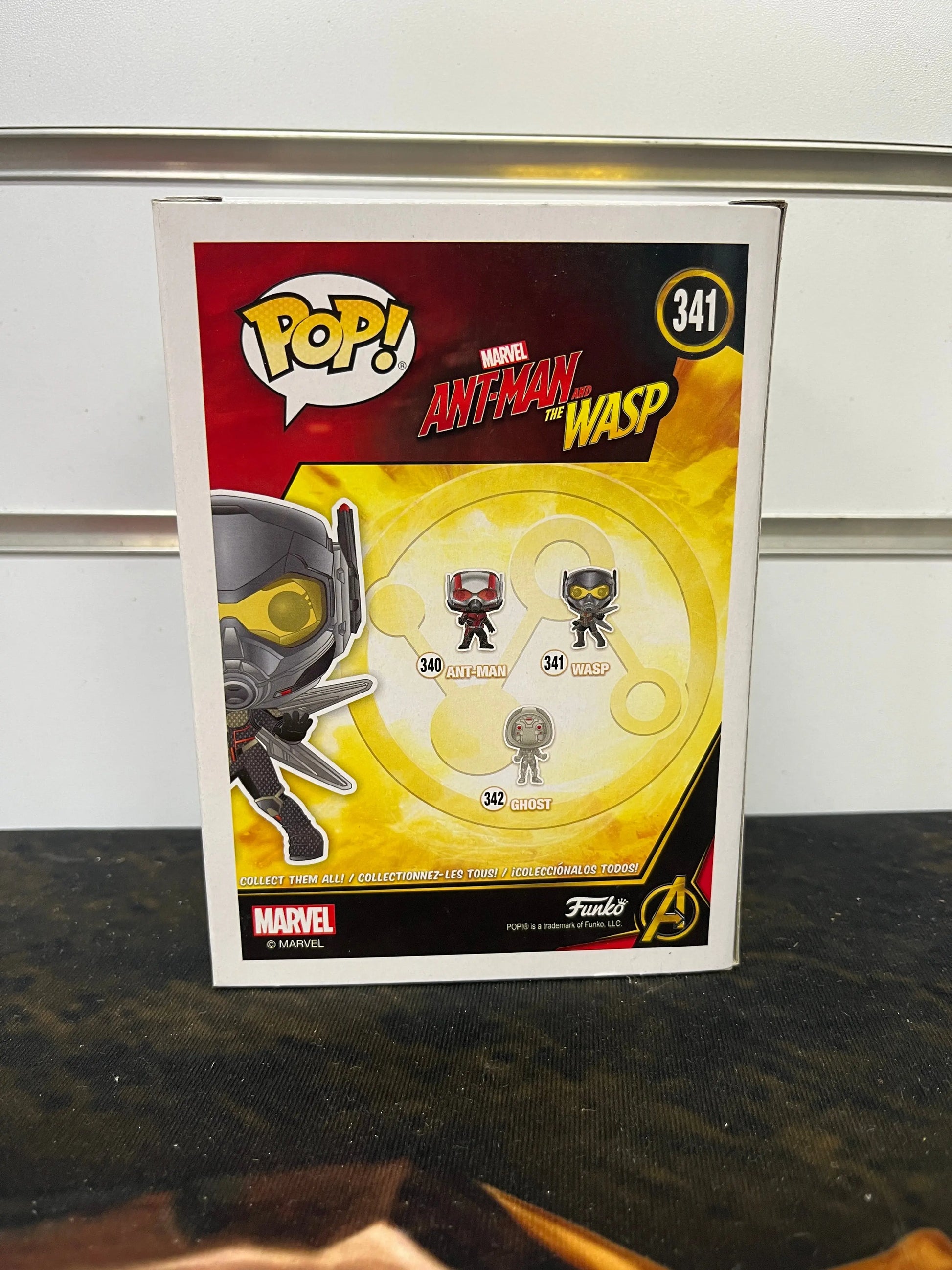 Funko Pop Marvel Ant-Man and the Wasp: Wasp #341 FRENLY BRICKS - Open 7 Days