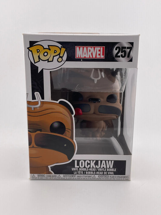 Funko Pop Marvel Lockjaw #257 Inhumans Vinyl Figure BNIB sealed FRENLY BRICKS - Open 7 Days