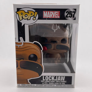 Funko Pop Marvel Lockjaw #257 Inhumans Vinyl Figure BNIB sealed FRENLY BRICKS - Open 7 Days