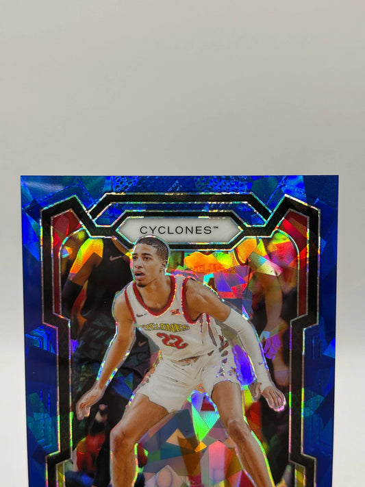 2024 Panini Prizm Draft Picks #65 Tyrese Haliburton Blue Ice Prizms #/99 FRENLY BRICKS - Open 7 Days