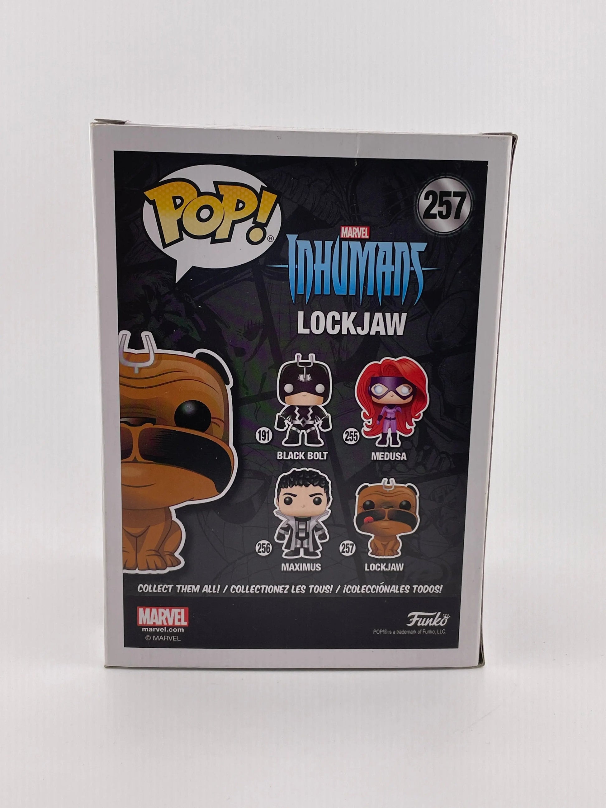 Funko Pop Marvel Lockjaw #257 Inhumans Vinyl Figure BNIB sealed FRENLY BRICKS - Open 7 Days