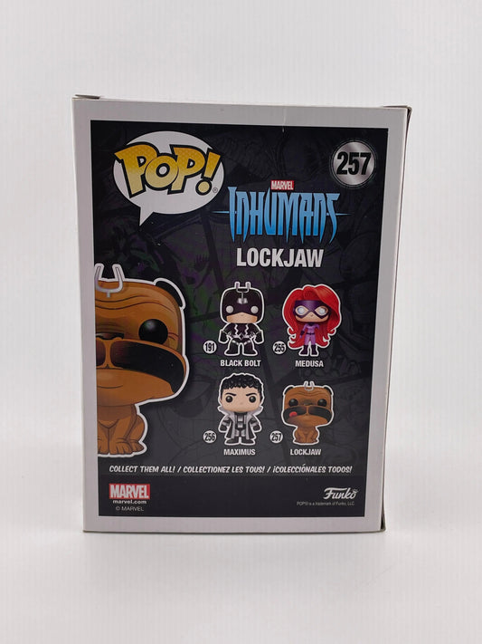 Funko Pop Marvel Lockjaw #257 Inhumans Vinyl Figure BNIB sealed FRENLY BRICKS - Open 7 Days